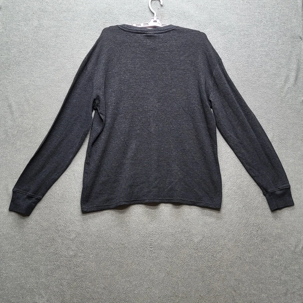 Indiana Pacers Men Shirt XL Gray Thermal NBA Basketball‎ UNK NET-DRI